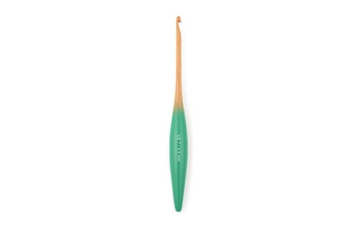 Image of mindfulknits Premium Ergonomic Beech Wood Crochet Hook - Size US 7, 4.5mm - 15cm Length - Wooden Crochet Hook - Knitting & Crochet Supplies for Crafting Relaxation & Stress Relief (4.5mm)