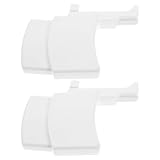 CLISPEED Kit para Hacer Piercing de Orejas 2 Piezas de Asistente en Abs Blanco, Diseño Elegante que Minimiza para Uso Profesional Casa