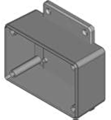 1591XXLBK, Black Plastic Wall Mount Enclosure (5 Items)