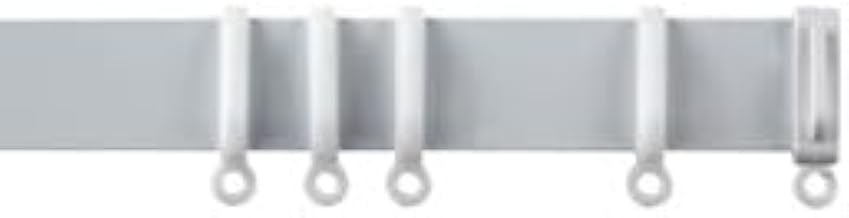 Aluminium Curtain Track In White (130cm)