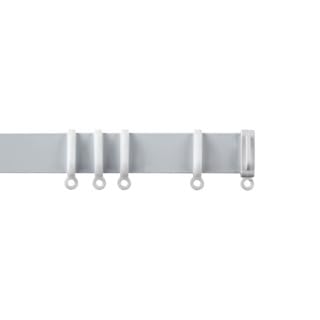 New Edge Blinds White Aluminium Curtain Track In (350Cm)