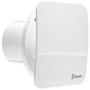 C6HTS 255mm (H) x 250mm (W) x 175mm (D) White 2 Speed Low Noise Bathroom Fan