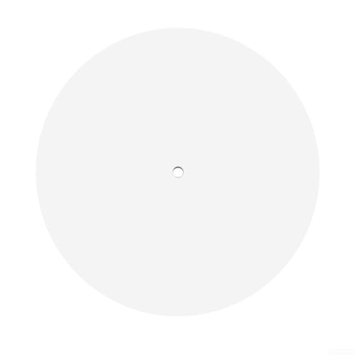 Reloj de madera de 5 mm de grosor con cara redonda de madera contrachapada en blanco para proyectos de reloj de pared de repuesto de 8, 10, 12 pulgadas, adecuado para pintura personalizada (30 cm)