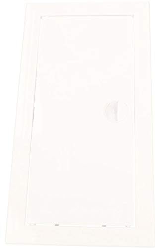 KOTARBAU Revisionstür 15 x 15 cm Alle Größen Kunstoff ABS Inspektionstür Weiß Wartungsklappe Schnappverschluss Abnehmbar Wand/Decke/Boden Robust Öffnung Uni.