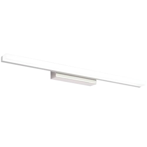 Cryfokt LED Bathroom Vanity Light 3 Colors Changing Modern Mirror Lights Waterproof Fogging LED Mirror Lights Bar Over Mirror Lighting Fixture for Bathroom Cabinet Closet Kitchen