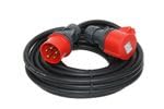 CEE Starkstromkabel 5m 32A CEE-Verlängerung H07RN-F 5x4mm² | mit Stecker und Kupplung aus dem Hause PCE