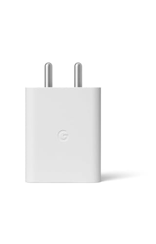 Image of Myvn Google 30 Watt Fast Charging Usb Type C Charger With Cable Compatible With Google Pixel 8 /7 /6 /5 Pro, Pixel 8 /7 /6, Pixel 7A /6A, Pixel Buds, Tablets, Chromebooks & Other Usb-C Devices - White