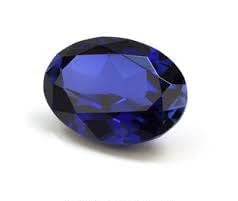 Zircon bleu cubique 2,25 Ratti pierre précieuse naturelle S-B0BF9WNJ