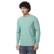 Image of Spykar Men's Slim Fit Round Neck Full Sleeve Solid Casual T-Shirt