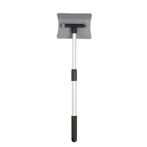 Abaodam 1Pc Telescopic Snow Shovel Ice Scraper Tool Retractable Handle for Removal Compact Design for Vehicle Use Durable Lightweight Frost Removal Shovel for