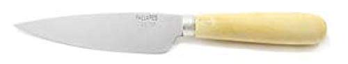 Pallares Solsona - Cuchillo Cocina Hoja Ancha 11 Cm Con Mango Redondo De Madera De Boj - Acero Carbono Pallares Solsona - Cuchillo Cocina Hoja Ancha 11 Cm Con Mango Redondo De Madera De Boj - Acero Carbono