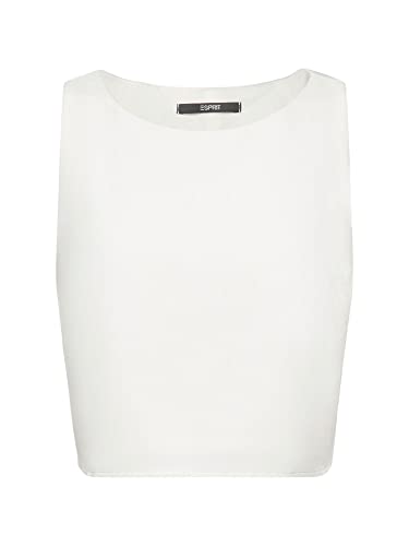 ESPRIT Collection Damen 023eo1f315 Bluse, Off White, M