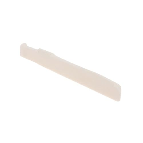 Selle de pont en os guitare acoustique folk accessoire lutherie sillet 80mm