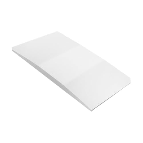 KiBcsLic Almohadilla de Soporte de Colchón de Esponja debajo de La Tabla de Soporte Del Colchón. Fácil Instalación Y Reparación. Alta Densidad para Camas, Blanco 150cm, tal como se describe