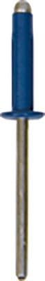 Rivets expansés bleus Restagraf 4mm assurant une fixation durable de plaque
