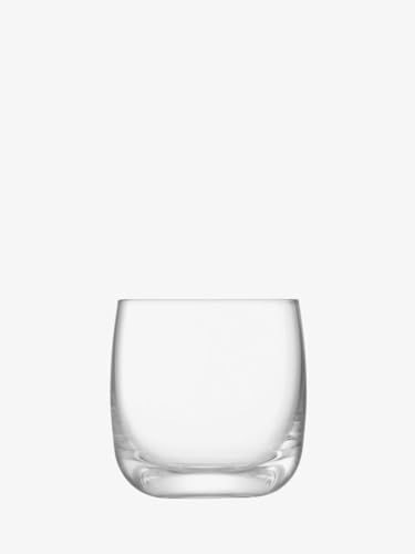 LSA International Borough Tumbler 300 ml Clear | Set of 4 | Dishwasher Safe | BG02