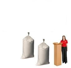 Bean Bag Refill - Beanbag Chair Filling - Buy 2 or More Get 1, Polystyrene Beans for Bean Bags or Crafts, Small, White