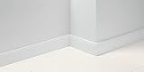 Parador Dekor-Sockelleiste HL 2 Uni weiß D001 Länge 2.20m
