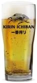 Kirin Ichiban Beer Glass, Brewhouse Pub Style, 16 Ounces, Set of 2