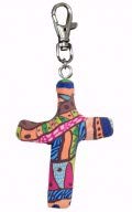 Calypso Studios by First & Main3" Comforting Clay Cross Clip, Congo