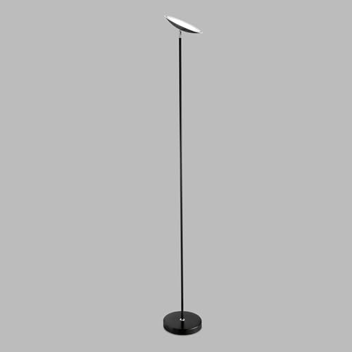 PERENZ Lampada LED a Piantana in Metallo Bianco Altezza 180 cm Diametro