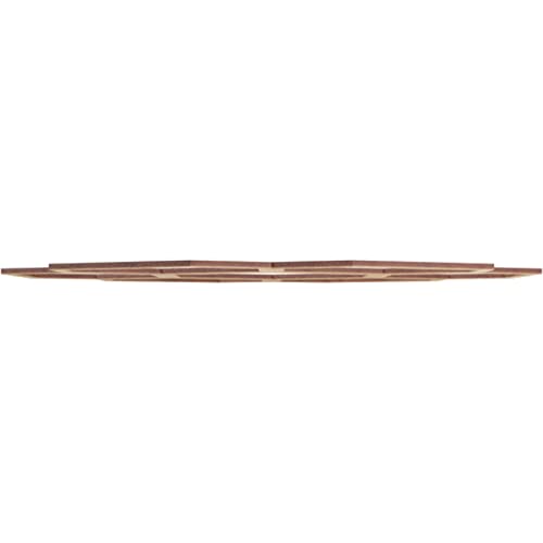 Image of Ekena Millwork 24 inchOD x 10 1 /4 inchID x 1 /4 inchT Florin Wood Fretwork Pierced Ceiling Medallion, Red Oak