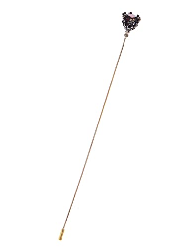 Alilang Hat Pin Retro Hollow Out Design Long Stick Pin