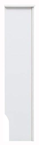 Heating Radiator Accessory, Radiator Cover White 44.1\"x7.5\"x32.1\" MDF