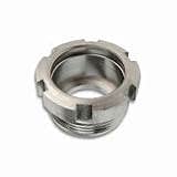 Graco 1 Nut, Stainless Steel, Hex, Industrial, Right Hand, UNC, Brown, Unfinished