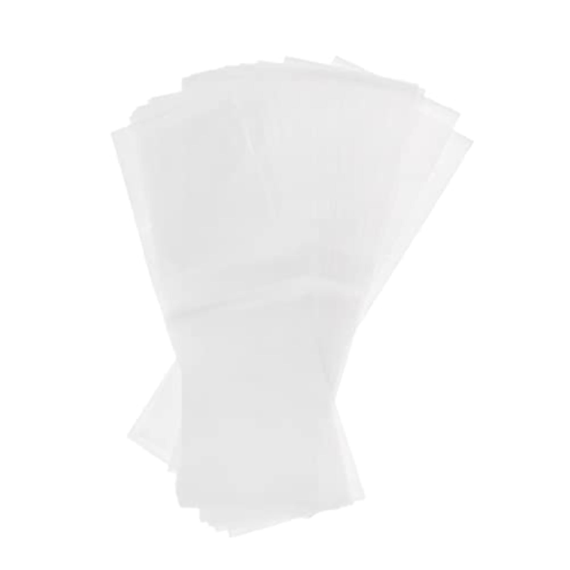 100pcs Salon PolyHair Dye Paper Color Highlight Separating Sheet