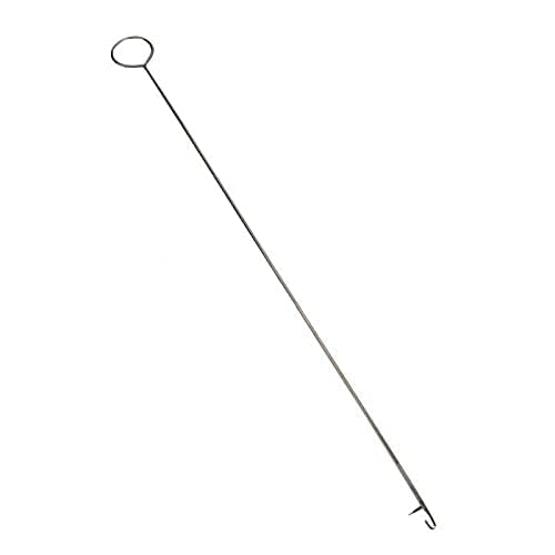 Gemsy Hooked Needle Set of 1 for Tailoring, Loop Turner Hook Sewing- Perfect Tools for Piping, Knots, Bias Tubing - Stainless Steel - Ideal for Button Looping, Trims, DIY 2