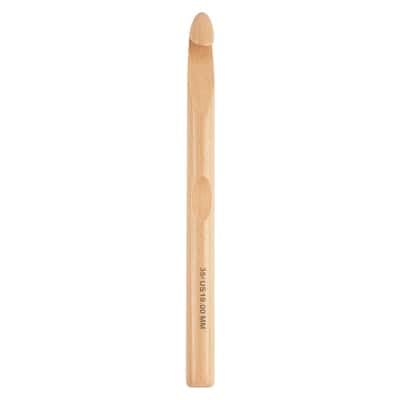 Jumbo Wood Crochet Hook by Loops & Threads - 35 /...
