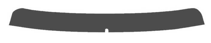The Tint Effect Precut Window Tint Kit Compatible with Chevrolet Silverado 1500 Crew Cab Truck (1999-2006) &amp; (2007 Classic) (Front Windshield Visor Brow precut in 30%) Automotive Film