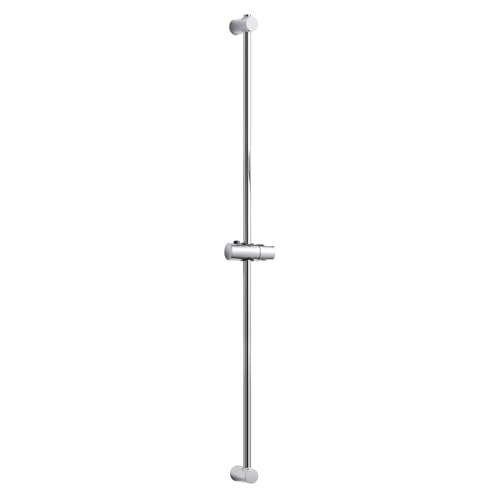 OFFO Shower Slide Bar, 40 in Slide Bar with Adjustable Handheld Shower Head Holder for Bathroom Wall Mounted, Chrome Finish