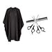 Produktbild Haarschere Set Friseurscheren scharfer und präziser Schnitt, Haarschneideschere mit Etui, Professionelle Friseurscheren und Effilierschere, mit Haarschneideumhang für Kinder Frauen und Männer (B)