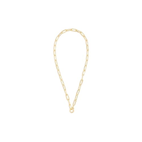 gorjana - Parker XL Necklace 20 inches - 18k Gold-Plated Brass Finish - Bold Statement Piece - Oversized Chain Link Design - Everyday Wear - Versatile Styling Options