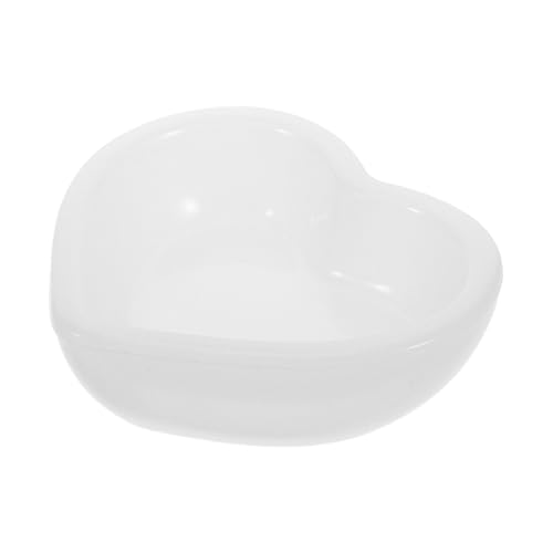 PHENOFICE Cuenco en forma de corazón de silicona para bandeja de joyas, caja de almacenamiento, fundición decorativa, manualidades