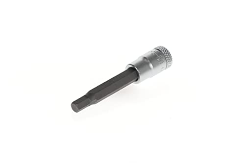 GEDORE Schraubendrehereinsatz Bit Innensechskant, lang, SW 5 mm, 1/4" 6,3 mm, Schraubenziehereinsatz, Werkzeug, IN 20 L5-60 – Ansicht 1