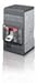 ABB XT1NU3060AFF000XXX Breaker Frame, XT1N 125A, Thermal Magnetic Fixed 60-600, 3P, 600VAC