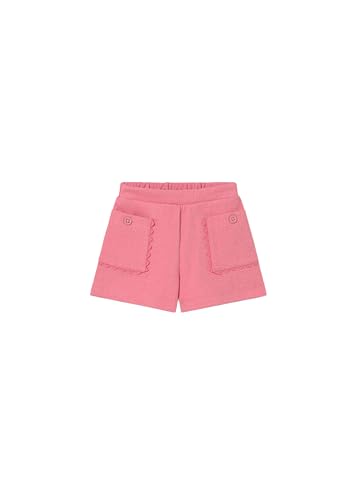 Pantalón corto Mayoral para bebé niña: dulzura en color geranio