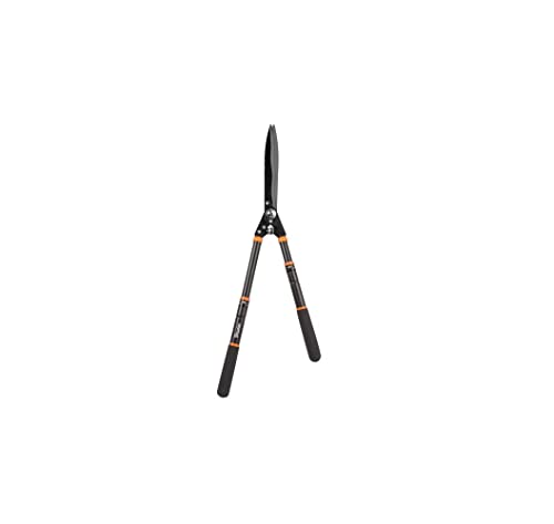 BRADAS - V-SERIES KT-V1120, Tagliasiepi Manuale con lama rivestita, Cesoie con lame lunghe 25 cm, lunghezza del manico regolabile 60-76 cm, Forbicioni professionali per potatura e modellatura a mano.