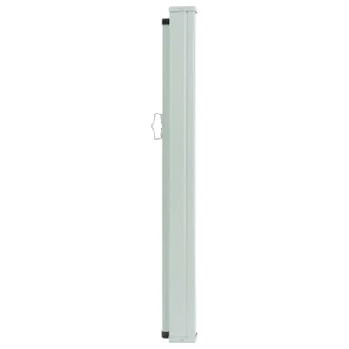 vidaXL-Retractable-Side-Awning-for-Patio-Terrace-Balcony-Durable-Privacy-Screen-UV-Tear-Resistant-Polyester-Easy-Assembly-Cream-Gray vidaXL Retractable Side Awning for Patio Terrace Balcony Durable Privacy Screen UV Tear Resistant Polyester Easy Assembly Cream Gray