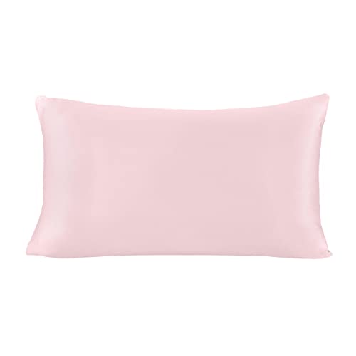 シルク 枕カバー シルク100% 美肌 美髪 保湿 まくら カバー ピローケース ホテル品質 寝癖防止 洗濯可能 silkpillowロゼ
