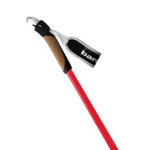 BARNETTXC-09 Cherry 130cm to 175cm Professional Carbon Cross Country/Roller Ski Poles