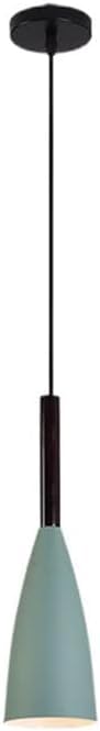 Suspension E27 luminaire vert moderne pour réveiller la déco du salon