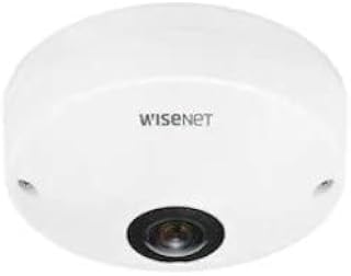 Hanwha Techwin QNF-8010 Q Series 6 MP Sensor 360Â° Indoor Fisheye Network Camera with Lens 1.14mm (187Â°X187Â°), RJ45 Connection