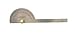 Protractor Stainless Steel, Angles 0 to 90,Pipe Size: 17
