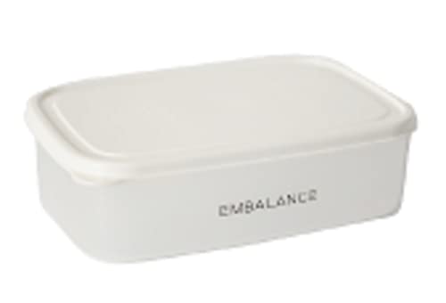ウィルマックス EMBALANCE保存容器 レクタングルコンテナXS ホワイトT12213