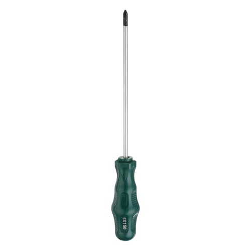 sourcing map PH1 Phillips Screwdriver #1 9.4 Magnetic Screwdrivers 5.9 CR-V with Ergonomic Handle for DIY Repairing, Green