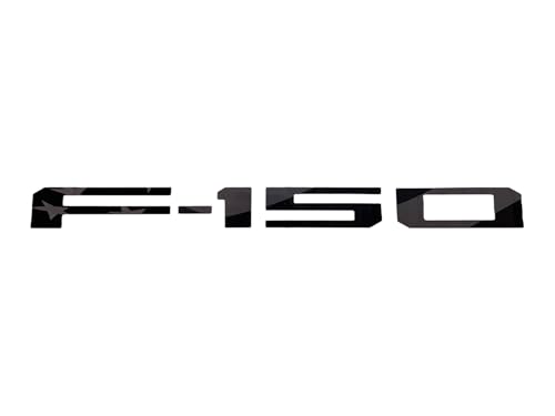 Image of Eurosport Daytona- Compatible with 2021-Current, Ford F150 Standard Tailgate Letters (USA Flag Blacked Out)
